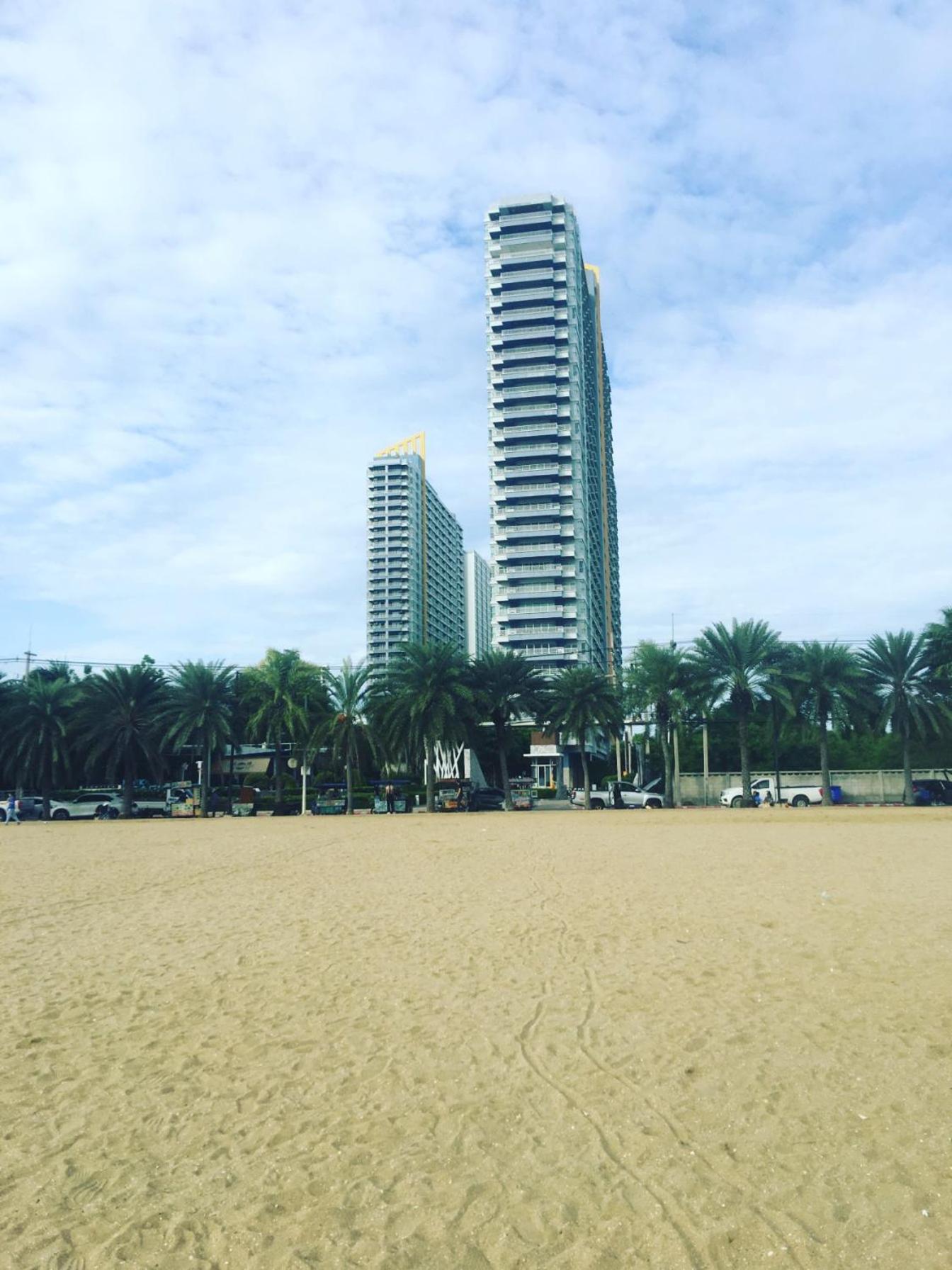 2 ห้องนอน 2 ห้องน้ำ Seaview Jomtien ชั้น18 Lejlighed Eksteriør billede
