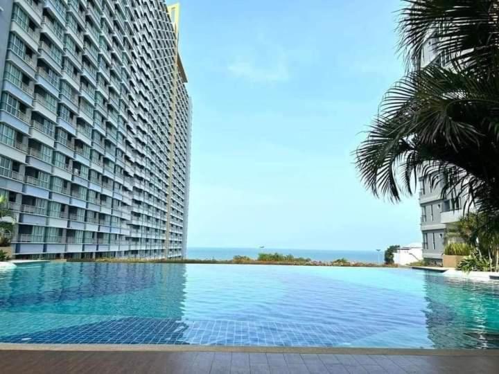 2 ห้องนอน 2 ห้องน้ำ Seaview Jomtien ชั้น18 Lejlighed Eksteriør billede