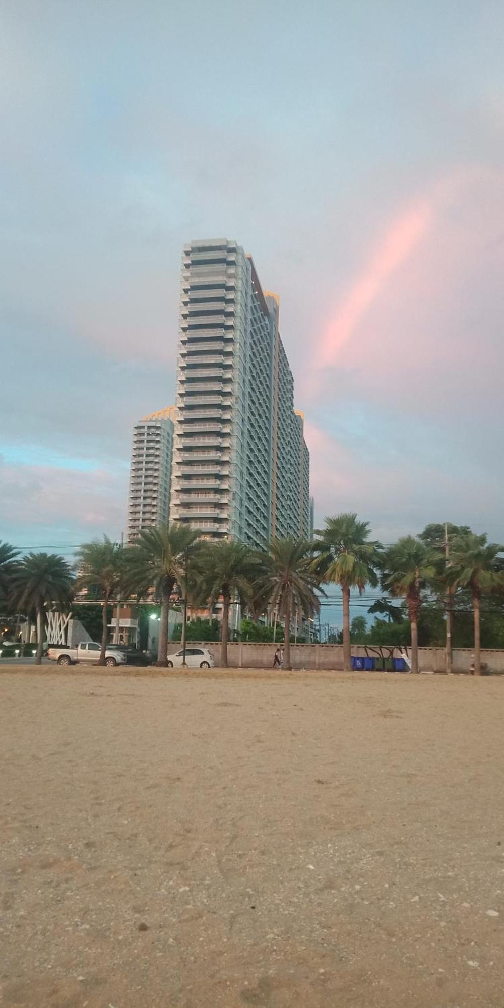 2 ห้องนอน 2 ห้องน้ำ Seaview Jomtien ชั้น18 Lejlighed Eksteriør billede