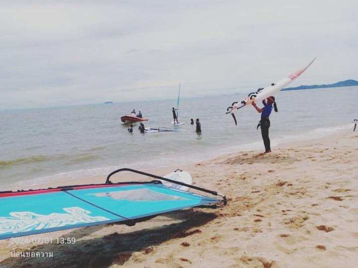 2 ห้องนอน 2 ห้องน้ำ Seaview Jomtien ชั้น18 Lejlighed Eksteriør billede