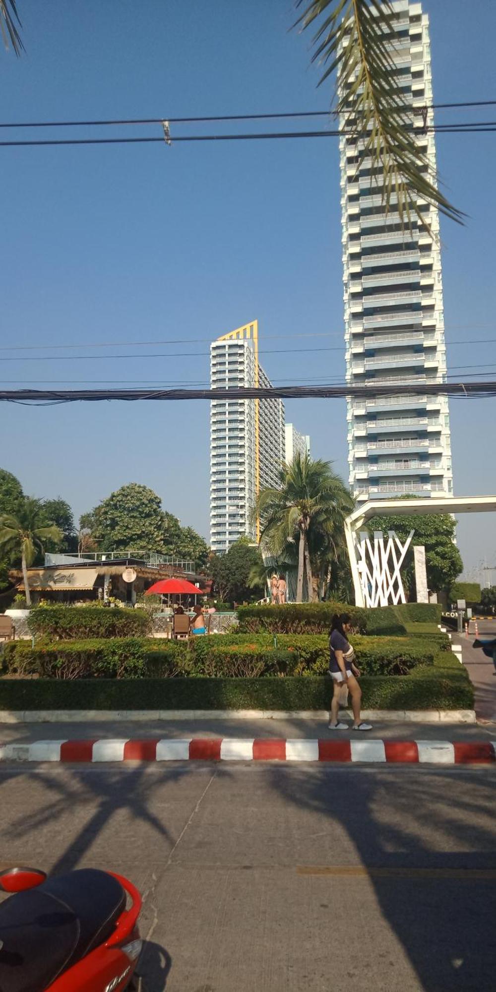 2 ห้องนอน 2 ห้องน้ำ Seaview Jomtien ชั้น18 Lejlighed Eksteriør billede